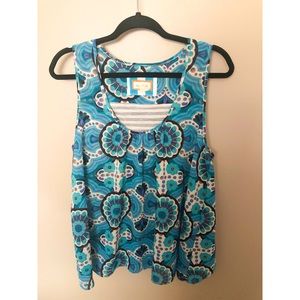 Anthropologie Meadow Rue split back tank